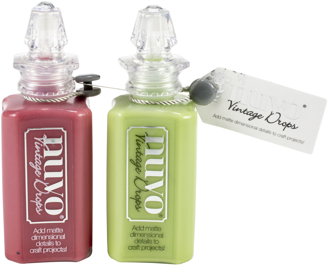 Tonic Studios Nuvo Vintage Drops 2/Pkg - Apples & Pears
