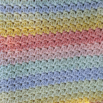 Decke "Hallo bunte Welt"