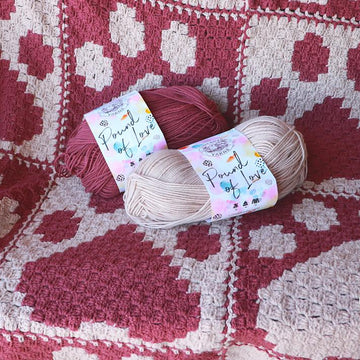 Cute Paw Print C2C Blanket
