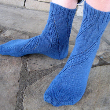 Braided Swirl Socks