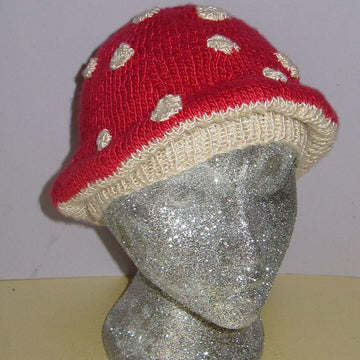 Magic Mushroom Beanie Hat