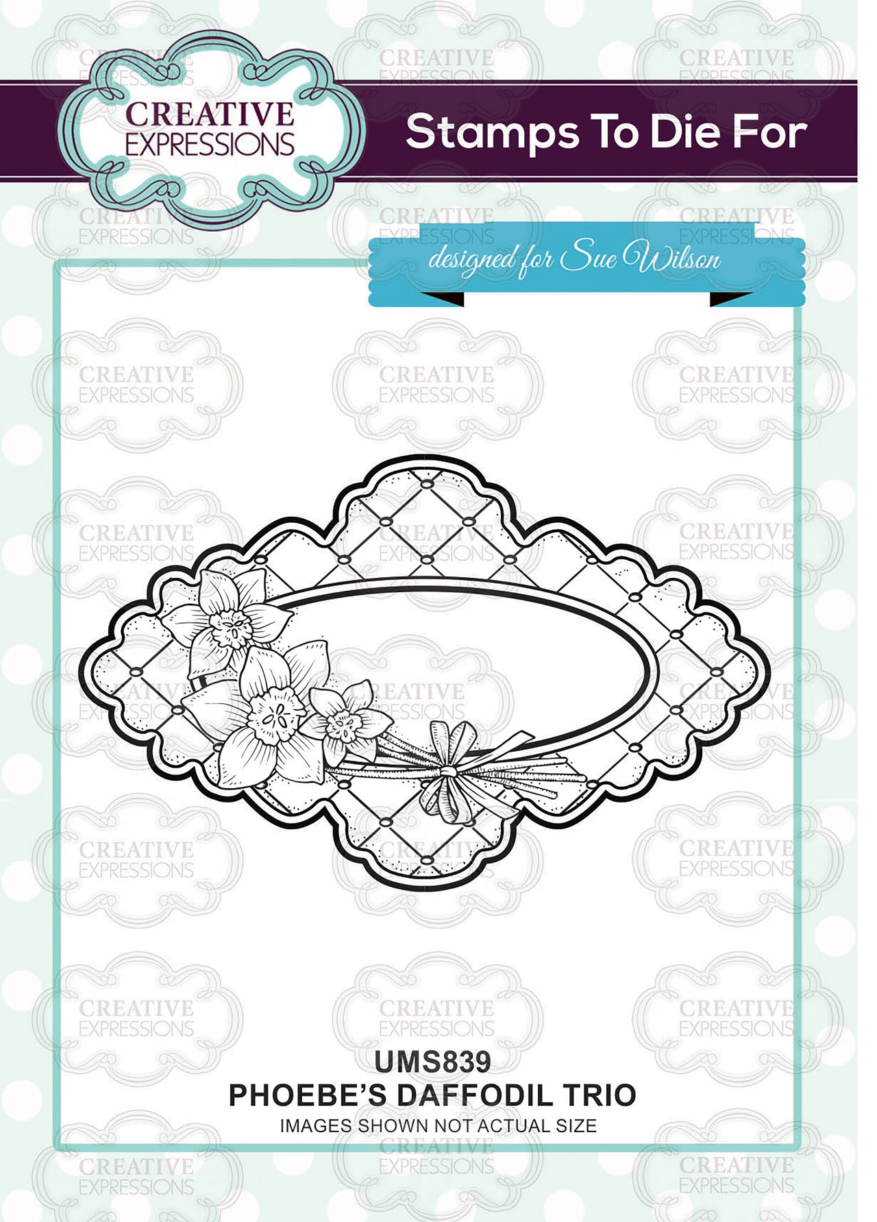 Creative Expressions Stamps To Die For By Sue Wilson - Daffodil