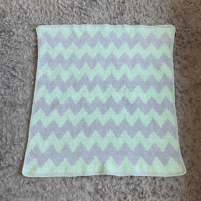 Chevy Waves Baby Blanket