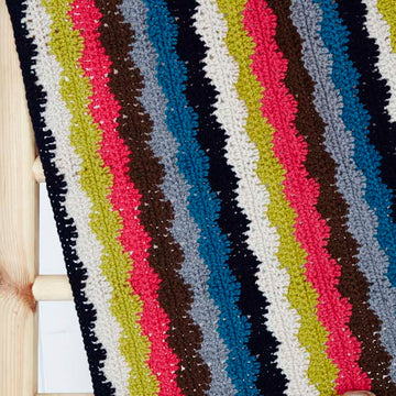 Humbug Throw in Stylecraft Special DK - Downloadable PDF