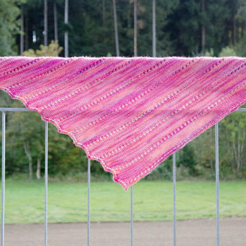 Candied Apples Shawl