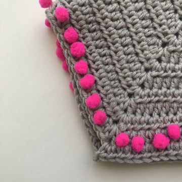 Pom Pom Cardigan