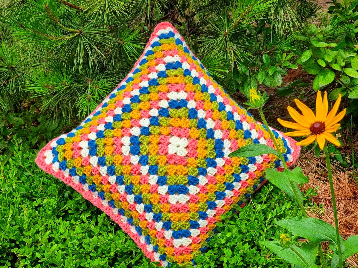 Pistachio Icecream Granny Cushion