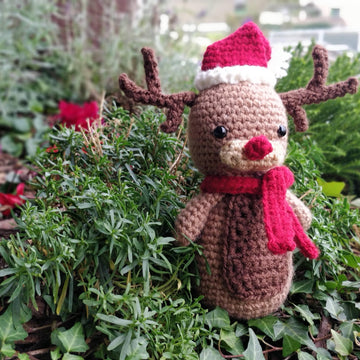Crochet amigurumi christmas dolls angel elf gingerbread cookie man rudolph reindeer Santa Claus snowman