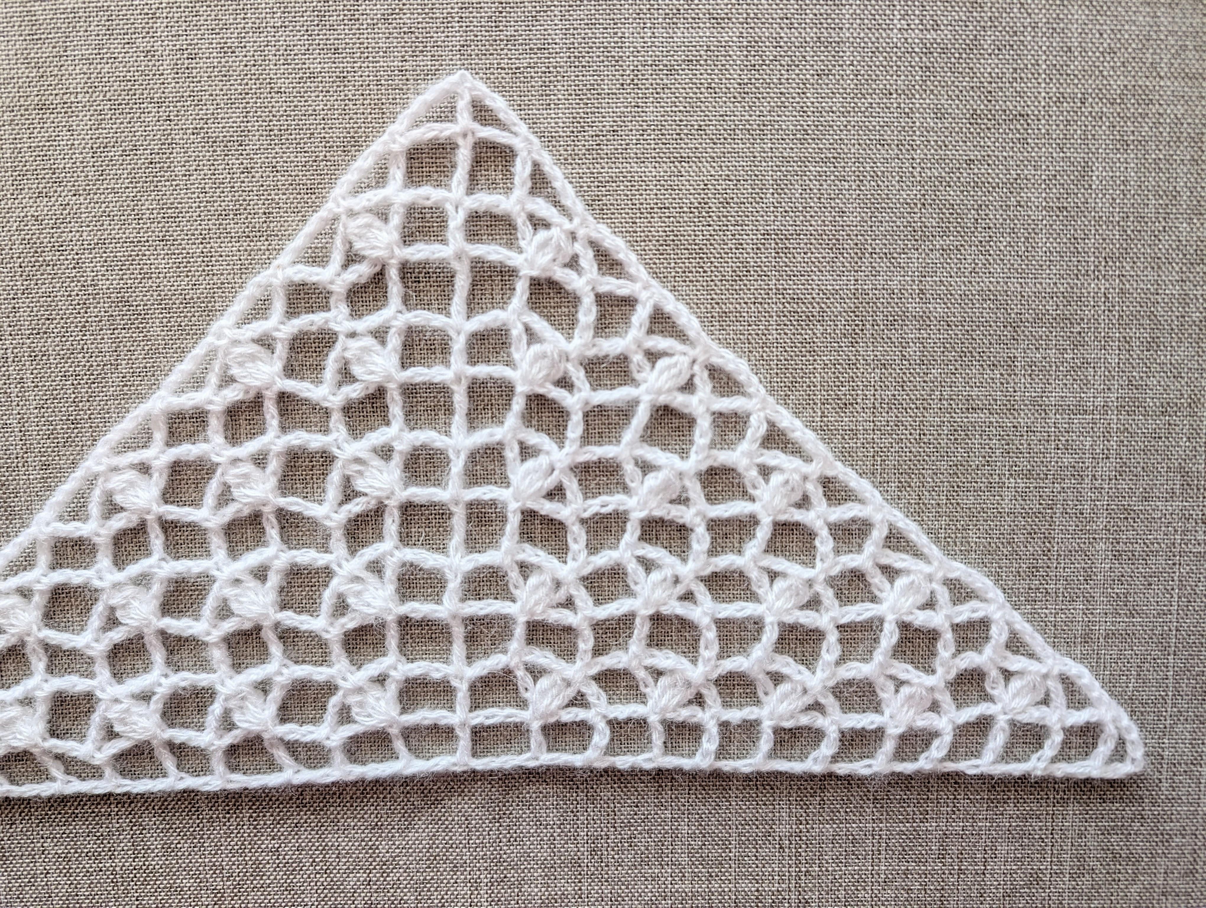 Crochet Baktus / Shawl #98