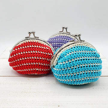 Stripy Coin Purse