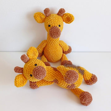 Crochet Giraffe Plushie - Toy Crochet Pattern