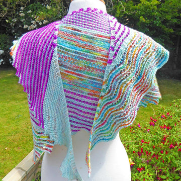 Crescent Steps Shawl KAL