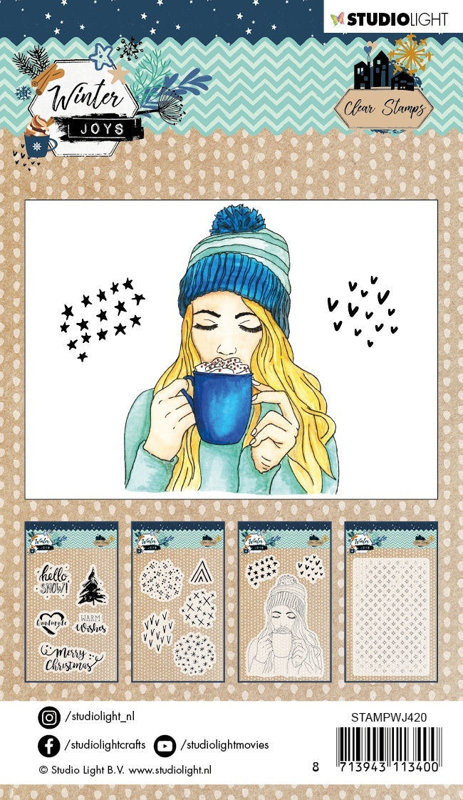 Studio Light Winter Joys Clear Stamps - NR. 420