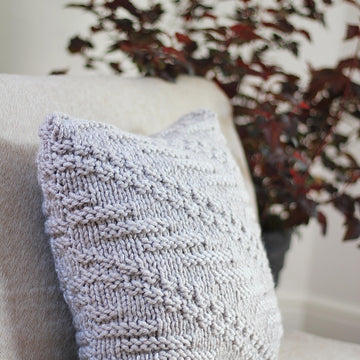 Oatmeal pillow cover