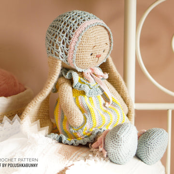 Doll Clothes, Crochet Pattern - Outfit APRIL