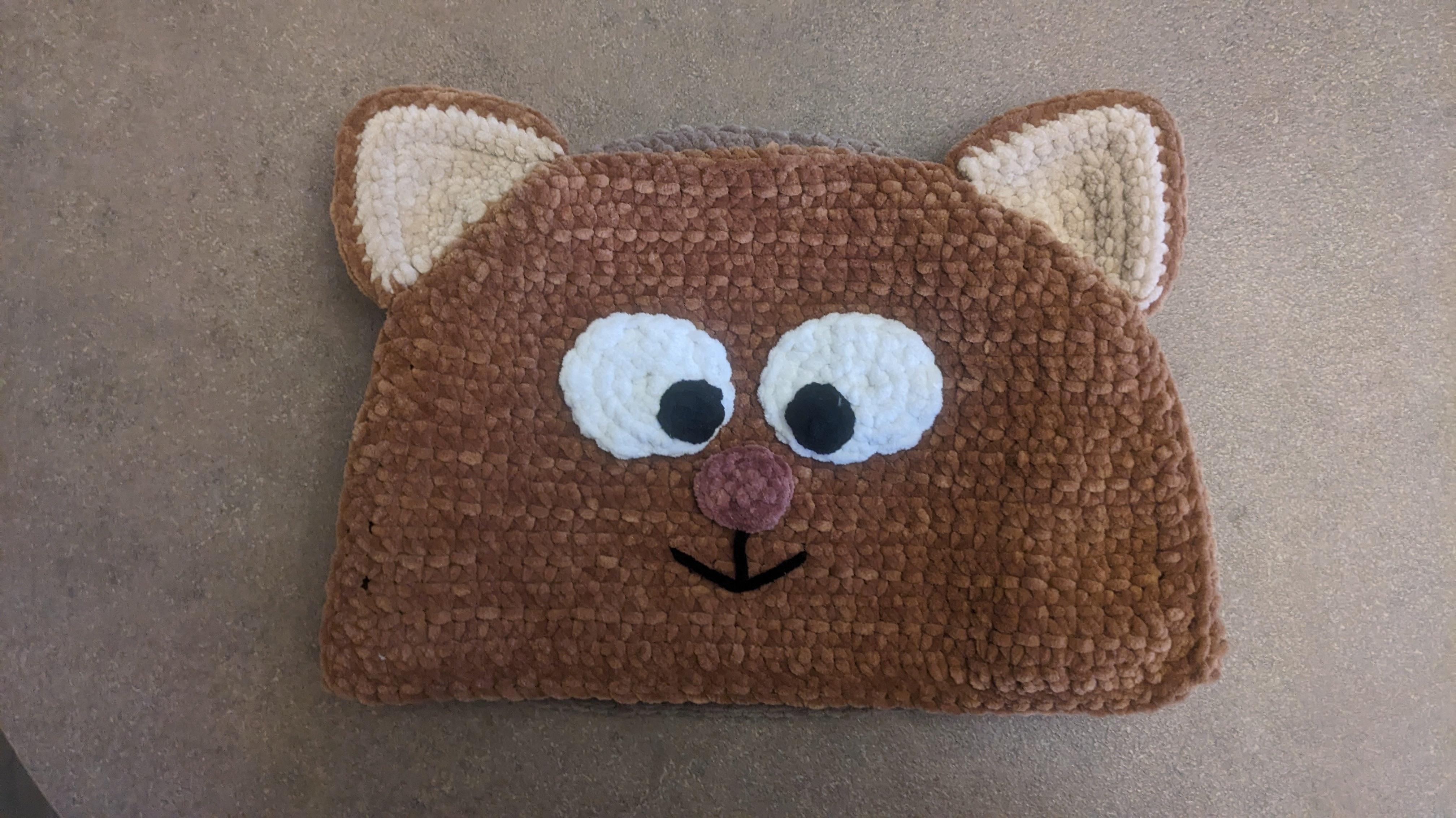 Car Headrest Cover: Cat English-US