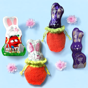 Easter Carrot Sack Drawstring Bag for chocolate
