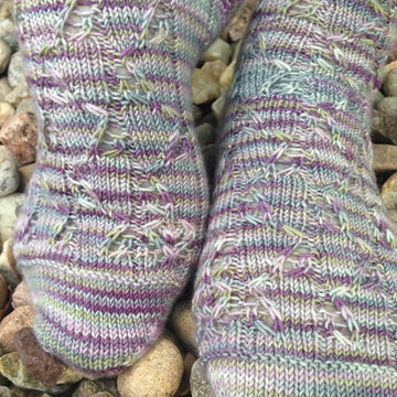 Knotted String Socks