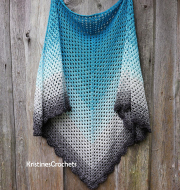Everest Triangle Shawl