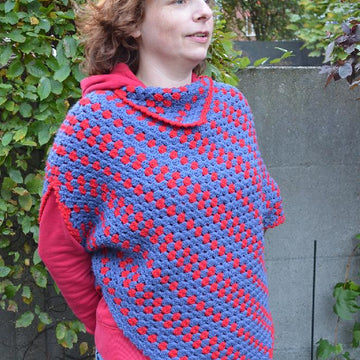 Feel happy poncho