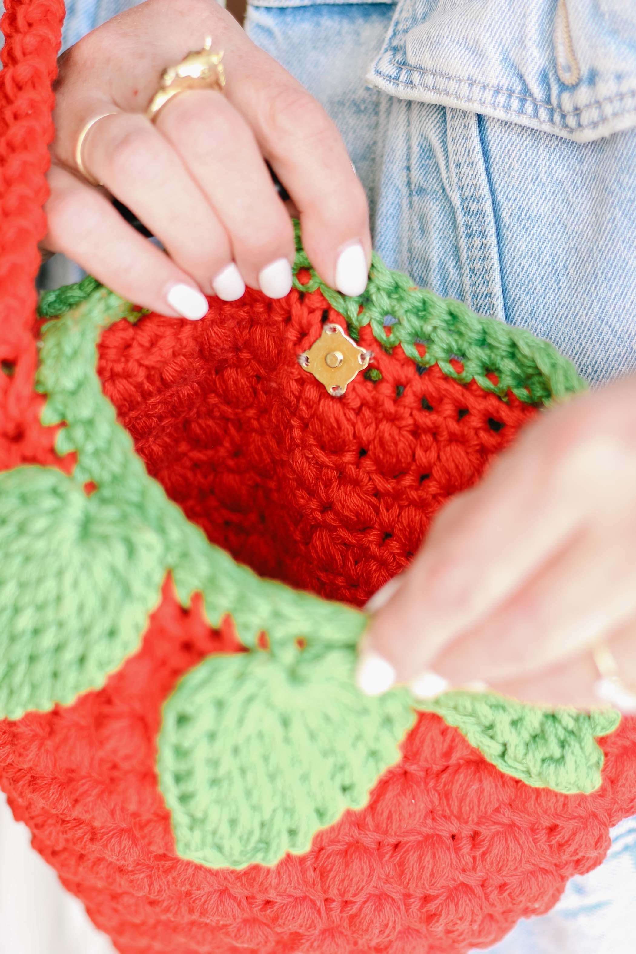 Strawberry Season Purse