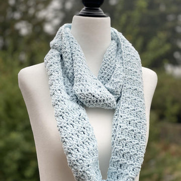 Crystalline Infinity Scarf