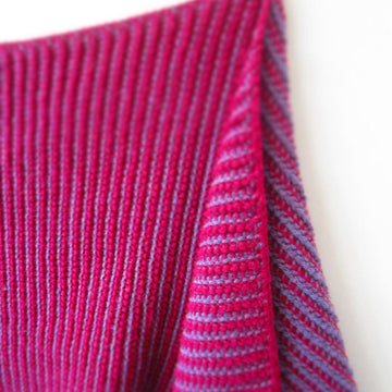 Reversible Tunisian Shawl