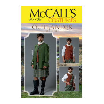 McCall's Men's Costume M7736 - Sewing Pattern