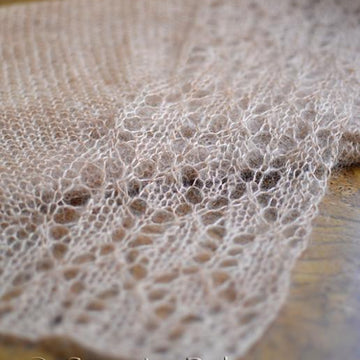 #148 Blushing Lace Shawl Scarf