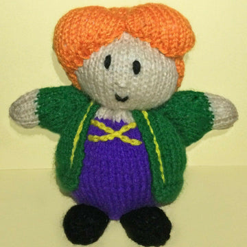 Winifred Witch inspired choc orange cover / toy