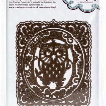 Creative Expressions Paper Cuts Craft Dies - Acorn Owl