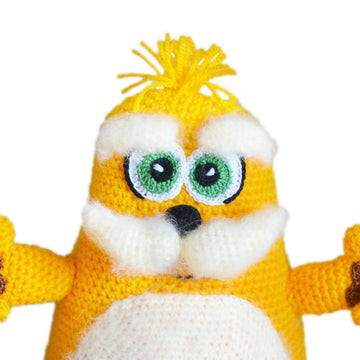 Fairy monster. Crochet amigurumi. Fantasy creature. Crochet toy