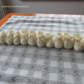 Garter Stitch Booties