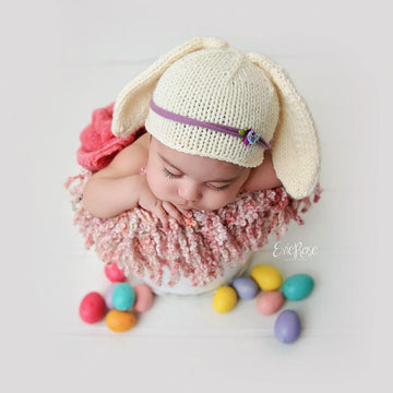 Bunny Beanie & Shorts Set