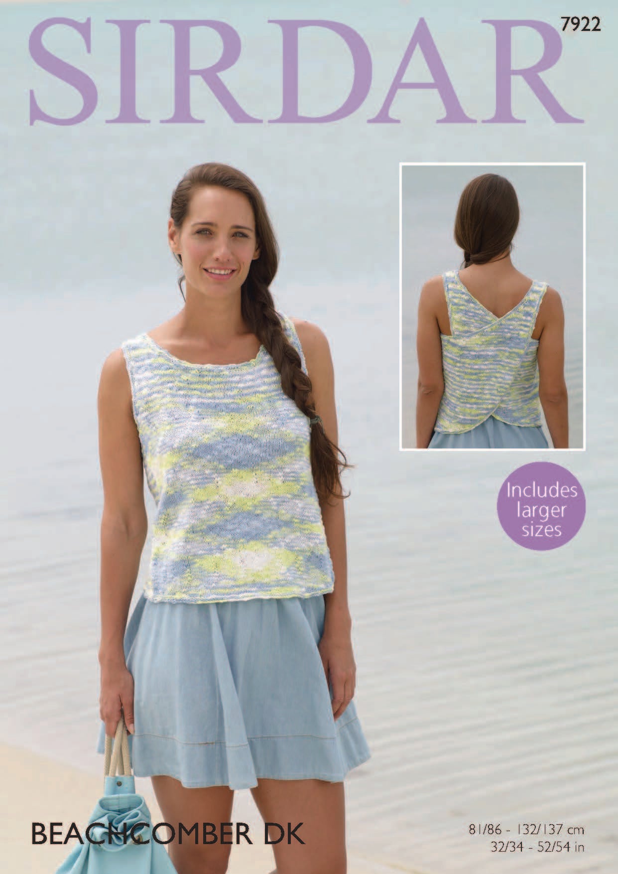 Top in Sirdar Beachcomber DK - 7922 - Downloadable PDF