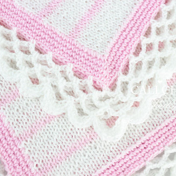 Crystal Lace Baby Blanket #68