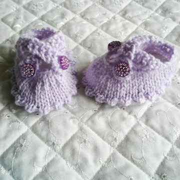 Knitting pattern for Shoes and boots 0-3 Month Baby, 20-22" Reborn doll
