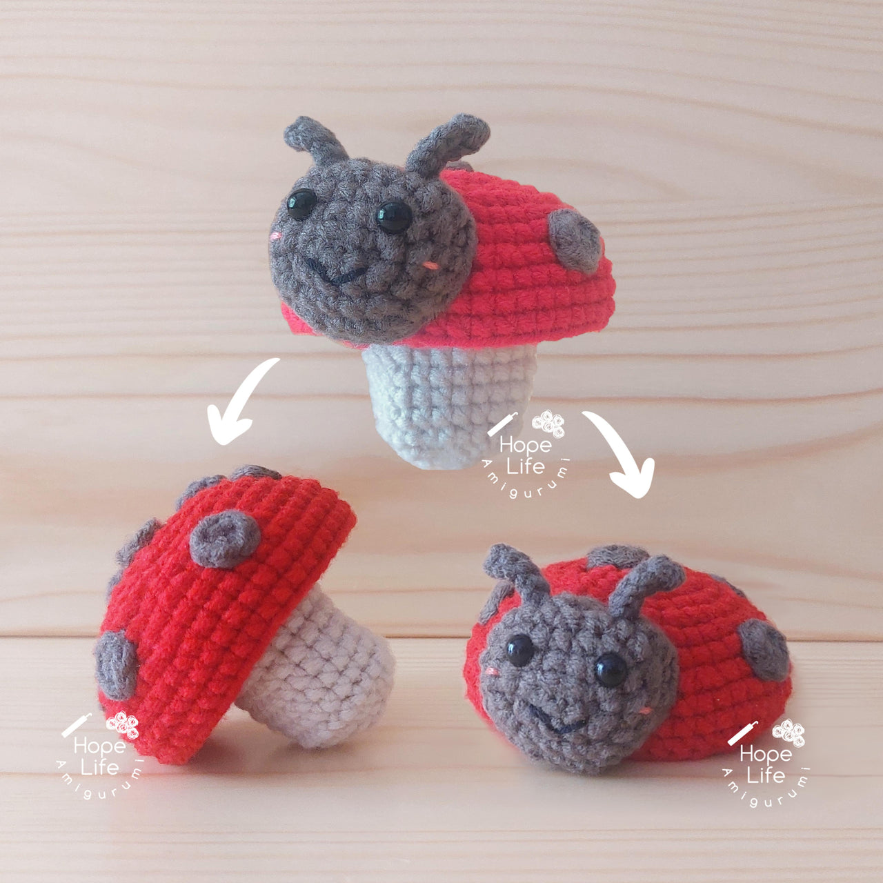 Mushroom Ladybug