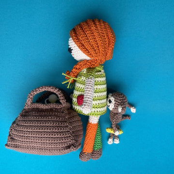 Pipi amigurumi doll