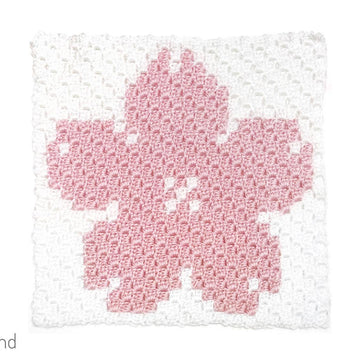 Cherry Blossom C2C Square