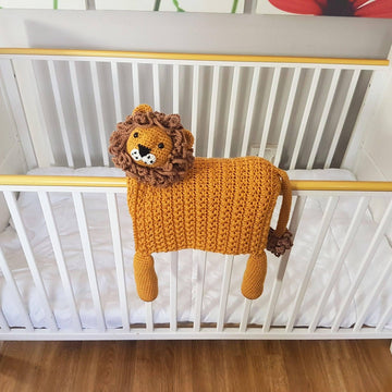 3in1 Safari Lion Baby Blanket