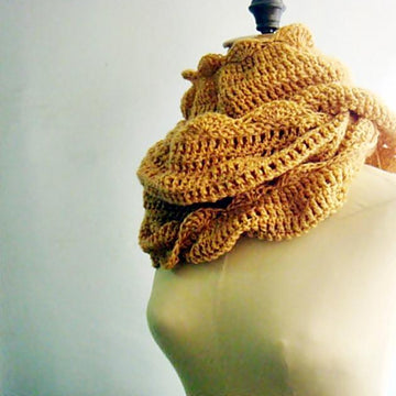 Extra large loop scarf