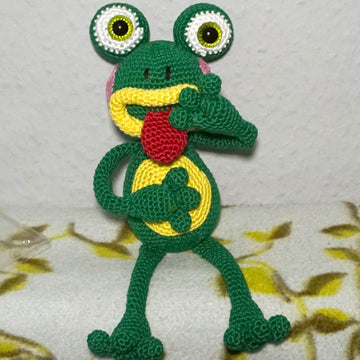 Crochet Pattern For Karl The Frog
