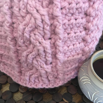 "Hygge Tea" tea cozy