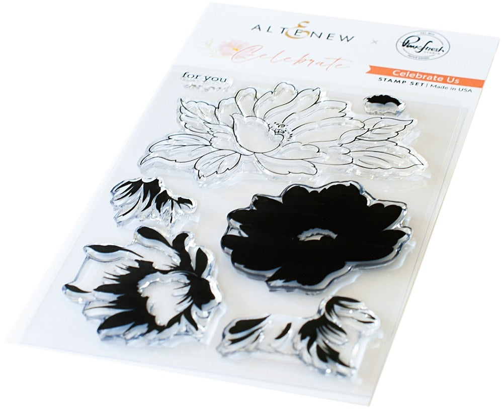 Pinkfresh Studio Clear Stamp Set 4"X6" - Celebrate Us