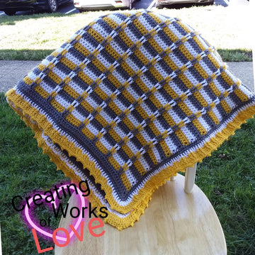Striped Throw Blanket