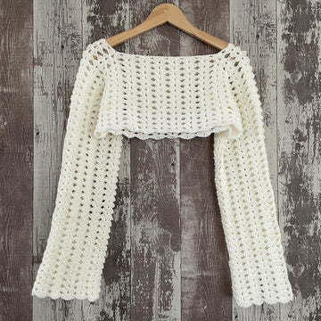 Sleeves Crop Top "Berber"