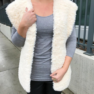 Go For Faux Vest (Faux Fur Vest)