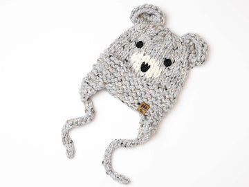 Bear Ear Flaps Hat Toque