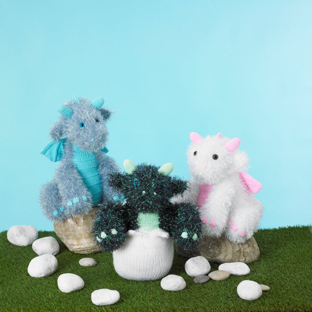 Baby Dragons in King Cole Tinsel and King Cole DK in King Cole - 9139 - Leaflet